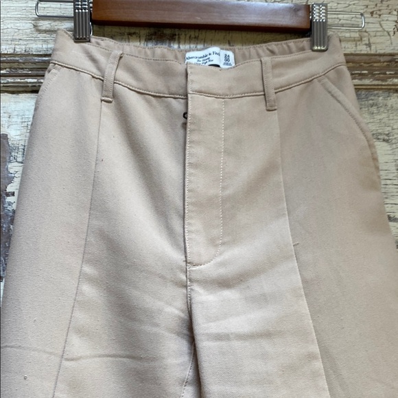 Abercrombie & Fitch Tan Chinos Classic Cotton Blend - Picture 3 of 9